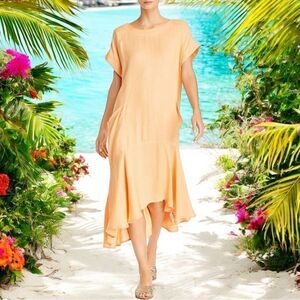 NWT FREE PEOPLE Crisp and Cool Midi Dress M